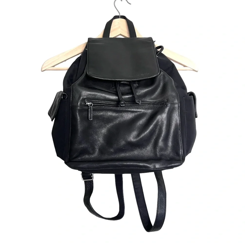 Fossil Vintage Leather Backpack Unisex Shoulder Bag